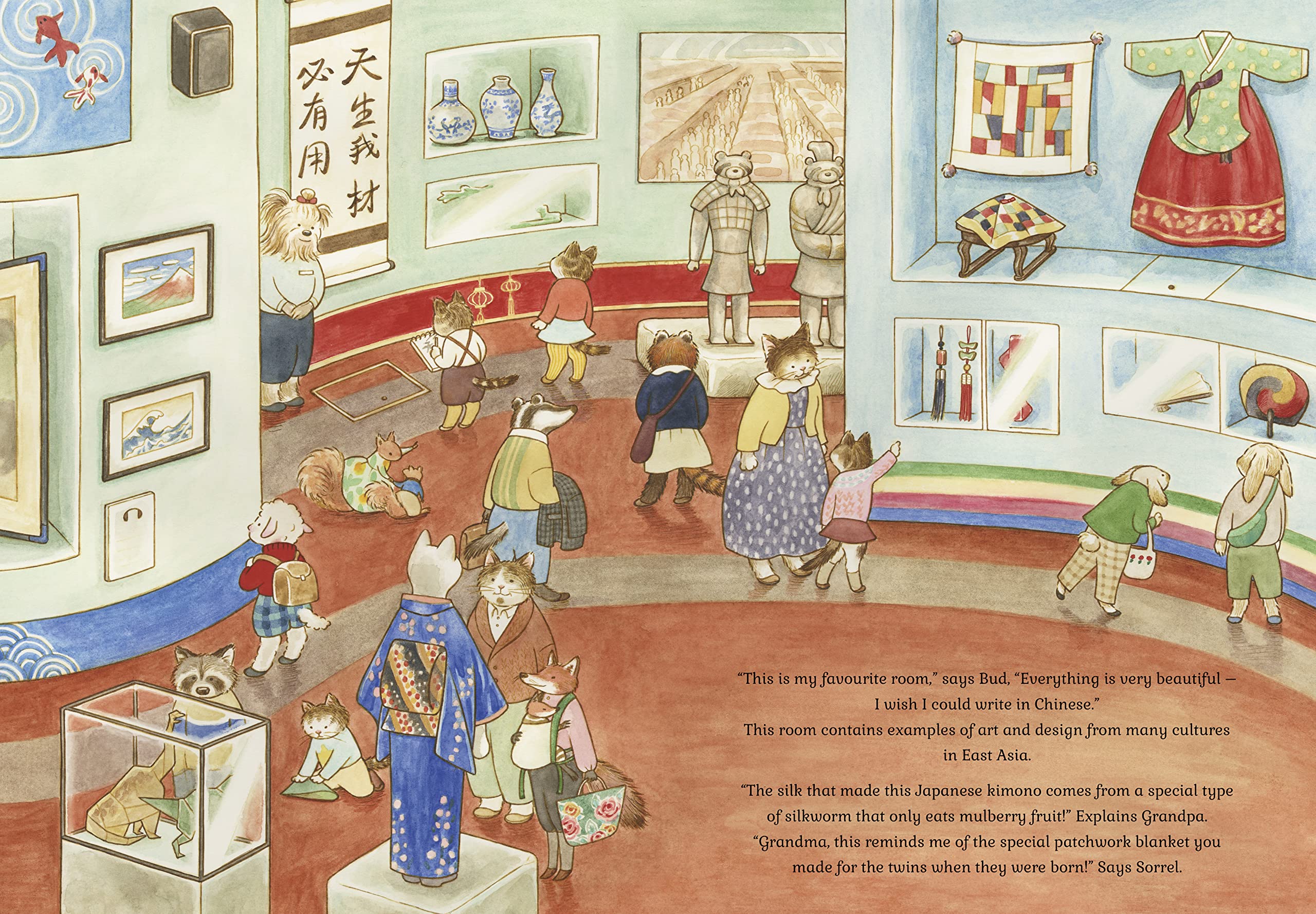 Cat Family at The Museum: A Lift-the-Flap Book with over 140 Flaps (2) (The Cat Family)