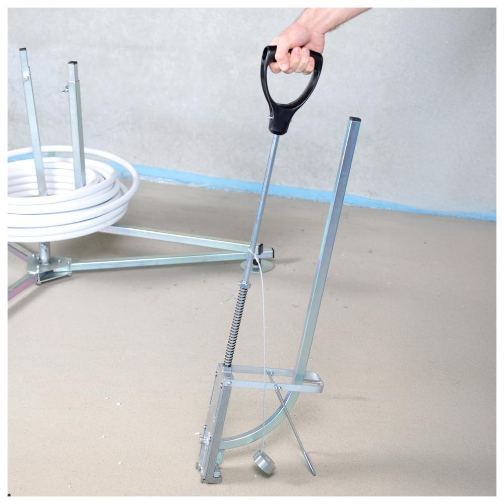 Sanpro - Grapadora para soportes de tubos (agujas de grapa) para calefacción por suelo radiante