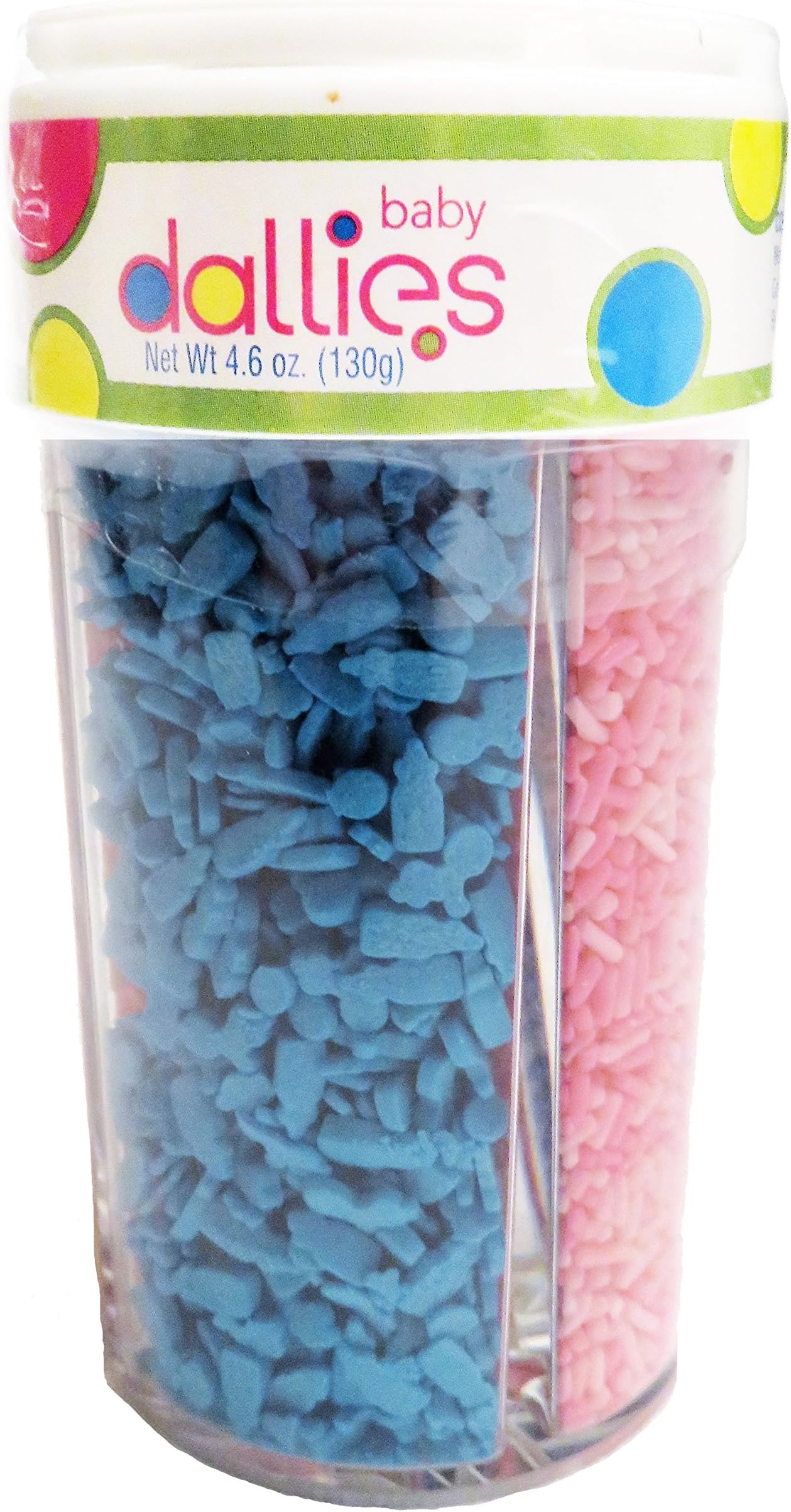 dallies Decorating Sprinkles Baby Theme - 4 Shapes