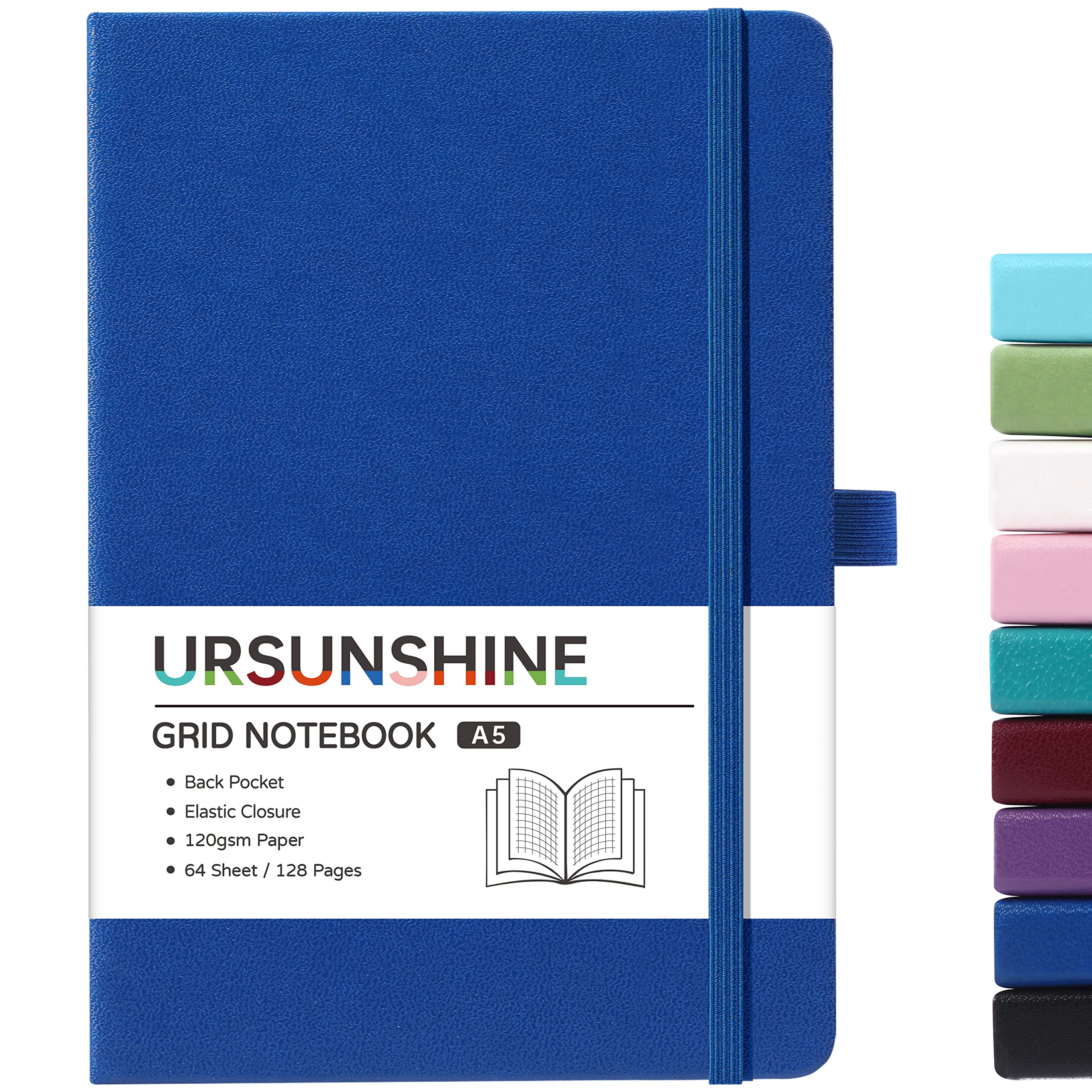 Amazon.com : Graph Grid Paper Notebook/Journal - Classic Journal ...