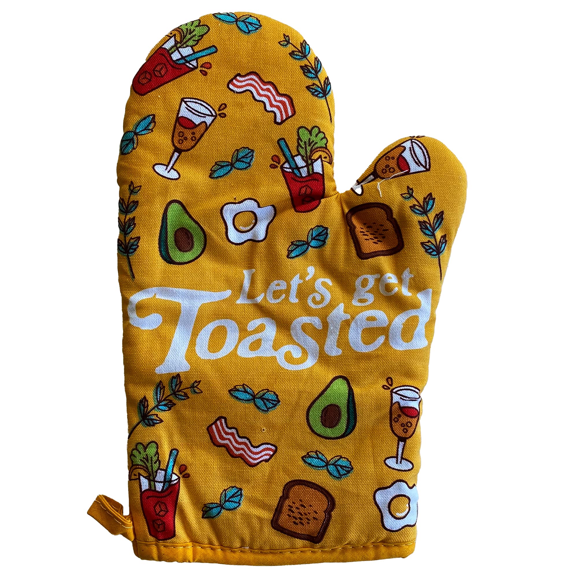 NEW, 17-Inch Terry Cloth Oven Mitt, Oven Mitts, Heat Resistant to 600° F, Set of 2