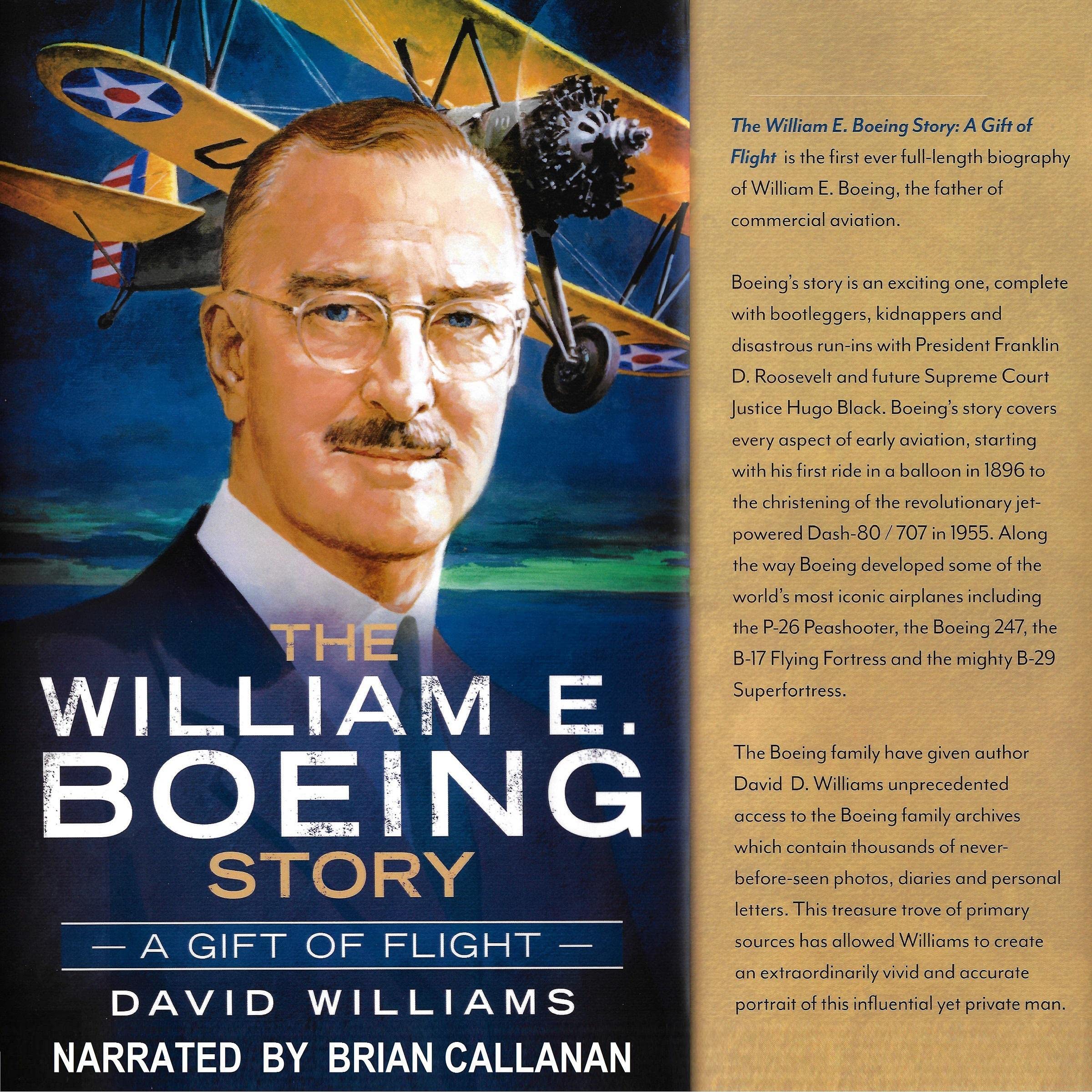 Cover art for A Gift of Flight: The William E. Boeing Story