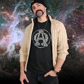 Alpha & Omega Hand-Drawn T-Shirt