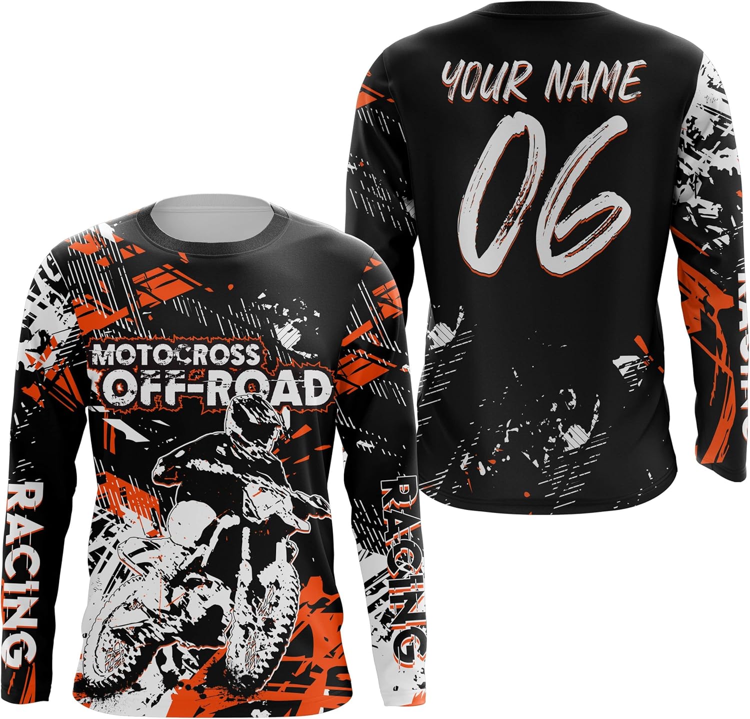 Racing Canvas Mx Gear Dirtbike Jersey Men Custom Motocross Gear