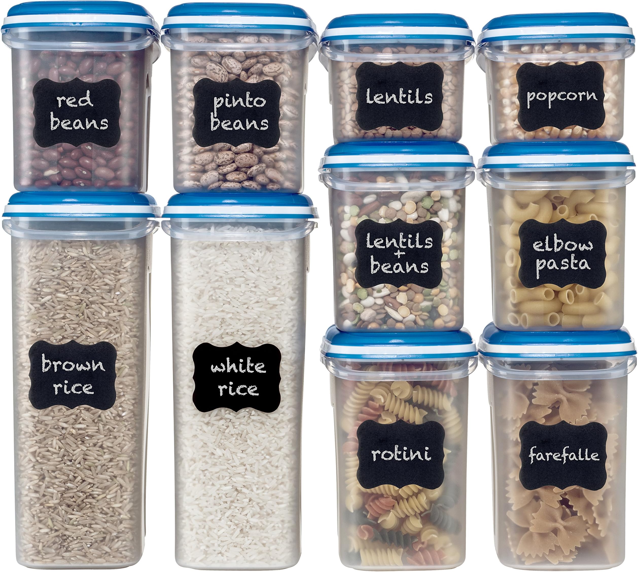 Shazo Kitchen Food Storage Containers 20Piece Set (10