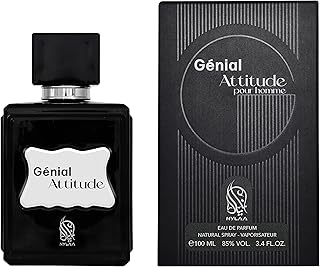 Genial Attitude 100ml Eau De Parfum Guilty Men Pour Homme Rich Scent Woody Aromatic Spicy Fragrance- Perfume for Men