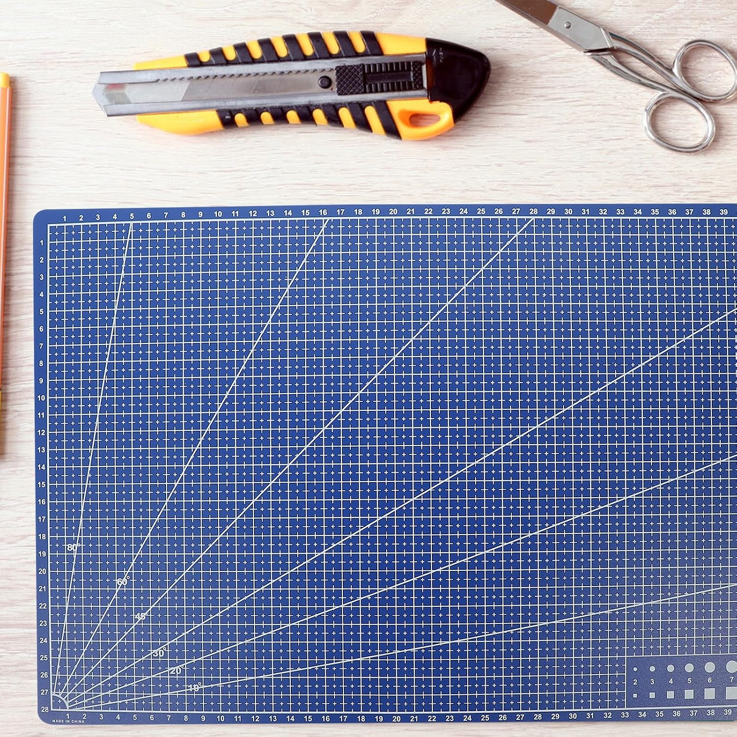 A3 Double-sided Quilting Cutting Pad Pp Material 17.71x11.81 Inch Engraving Mats for Crafts