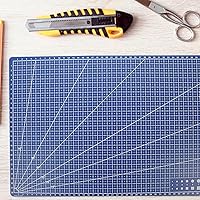 Vista 6 de Didiseaon Almohadilla de corte acolchado de doble cara A3 Material Pp 17.71x11.81 pulgadas Esteras de grabado para manualidades