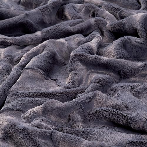 Miniatura 6 de Shannon Minky Luxe Cuddle Mirage Negro, Tela por yarda