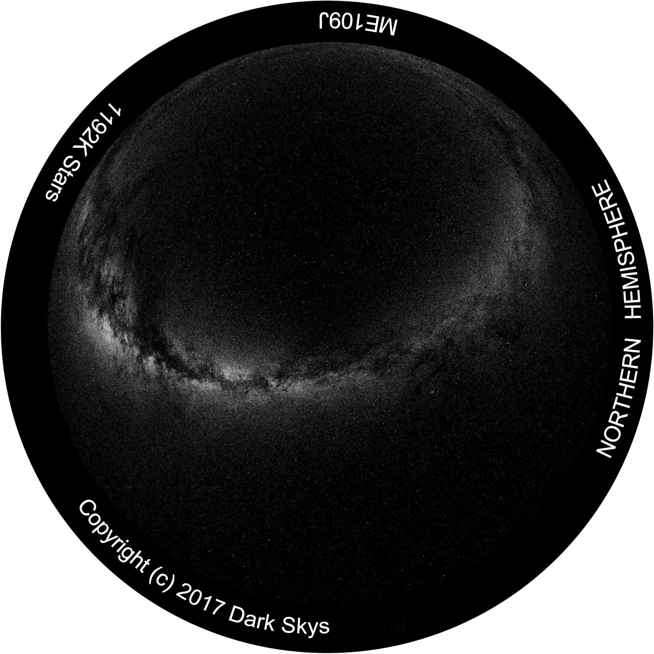 Northern Hemisphear Star Disc for Uncle Milton Star Theater Pro/Nashika NA-300 Home Planetarium