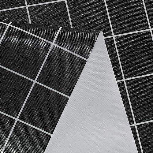 Miniatura 4 de Obstal - Mantel de PVC a prueba de aceite, a prueba de derrames, impermeable, para uso en interiores y exteriores