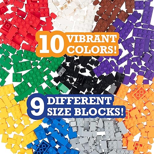 Miniatura 4 de Bloques de construcción (1000unidades) compatibles con todas las marcas