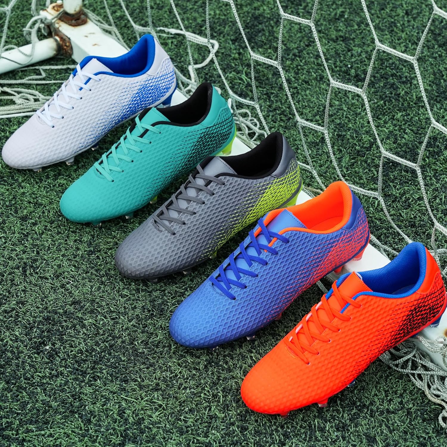 brooman Men Firm Ground Soccer Cleats Soccer Shoes - Image 7