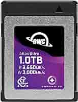 その他 OWC Atlas Pro CFexpress Type B (512GB) OWC 2TB Atlas Ultra CFexpress 4.0 Type B Memory OWCCFXB4U02000