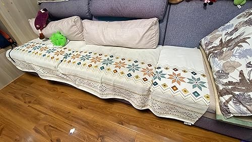 SoulFeel Funda de sofá de doble protección 100 % impermeable para sala de estar, funda de sofá para sofá de 3 plazas, protector reversible de