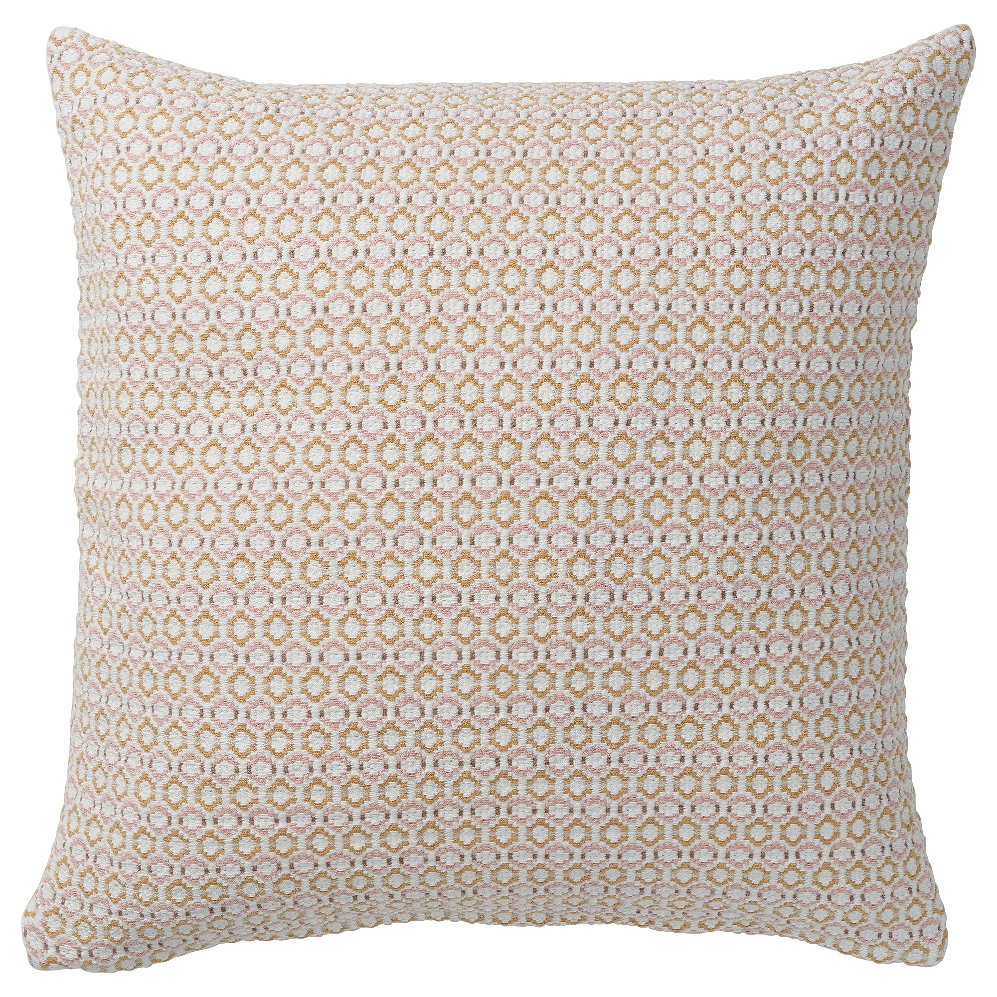 Housse de coussin blanc et rose clair 50x50 cm ProTuning MOROTSMOTT pour décoration de maison