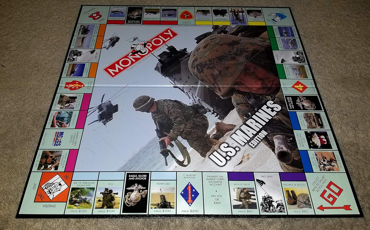 US Marines Monopoly