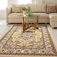 Vista 15 de Antep Rugs Alfombras Oriental - Alfombras tradicionales de 2 x 7 pies (antideslizante) de bajo perfil con parte trasera de goma para interiores Azul