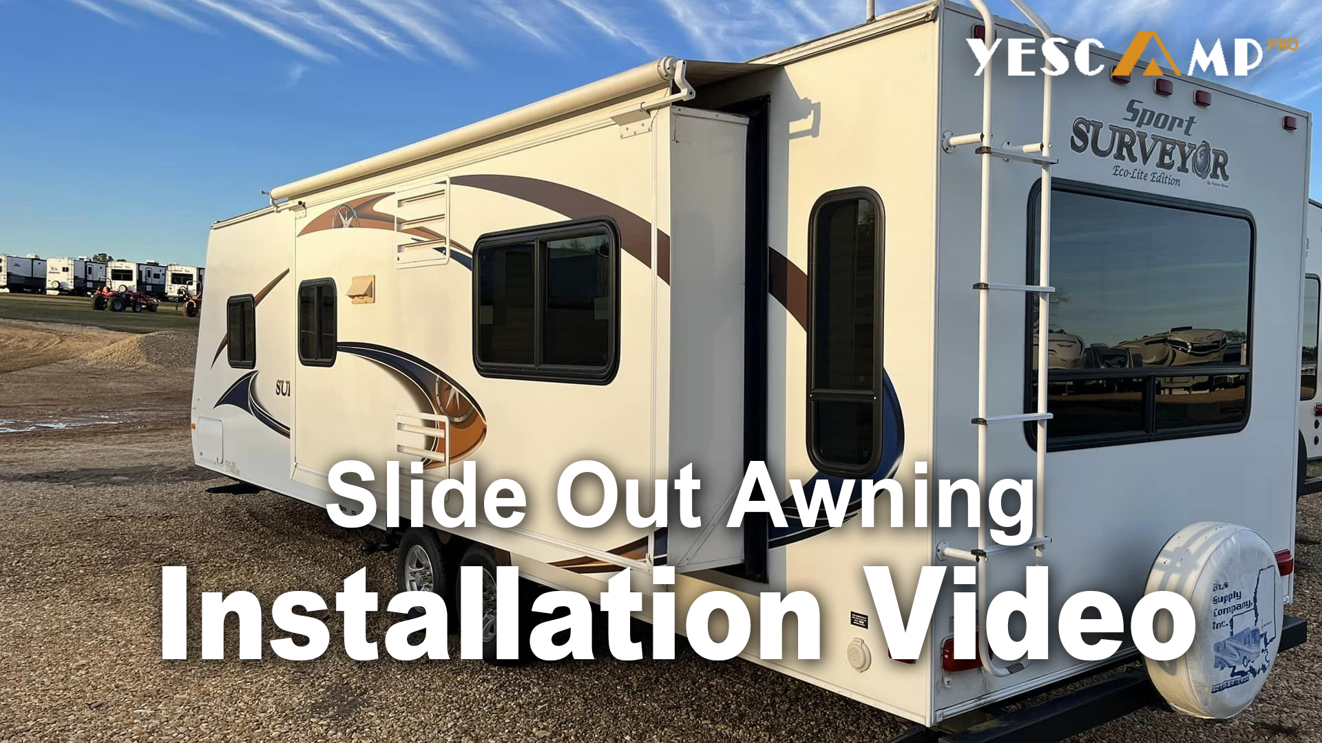 Amazon.com: YESCAMP RV Slide Topper Awning Slide Out Awning