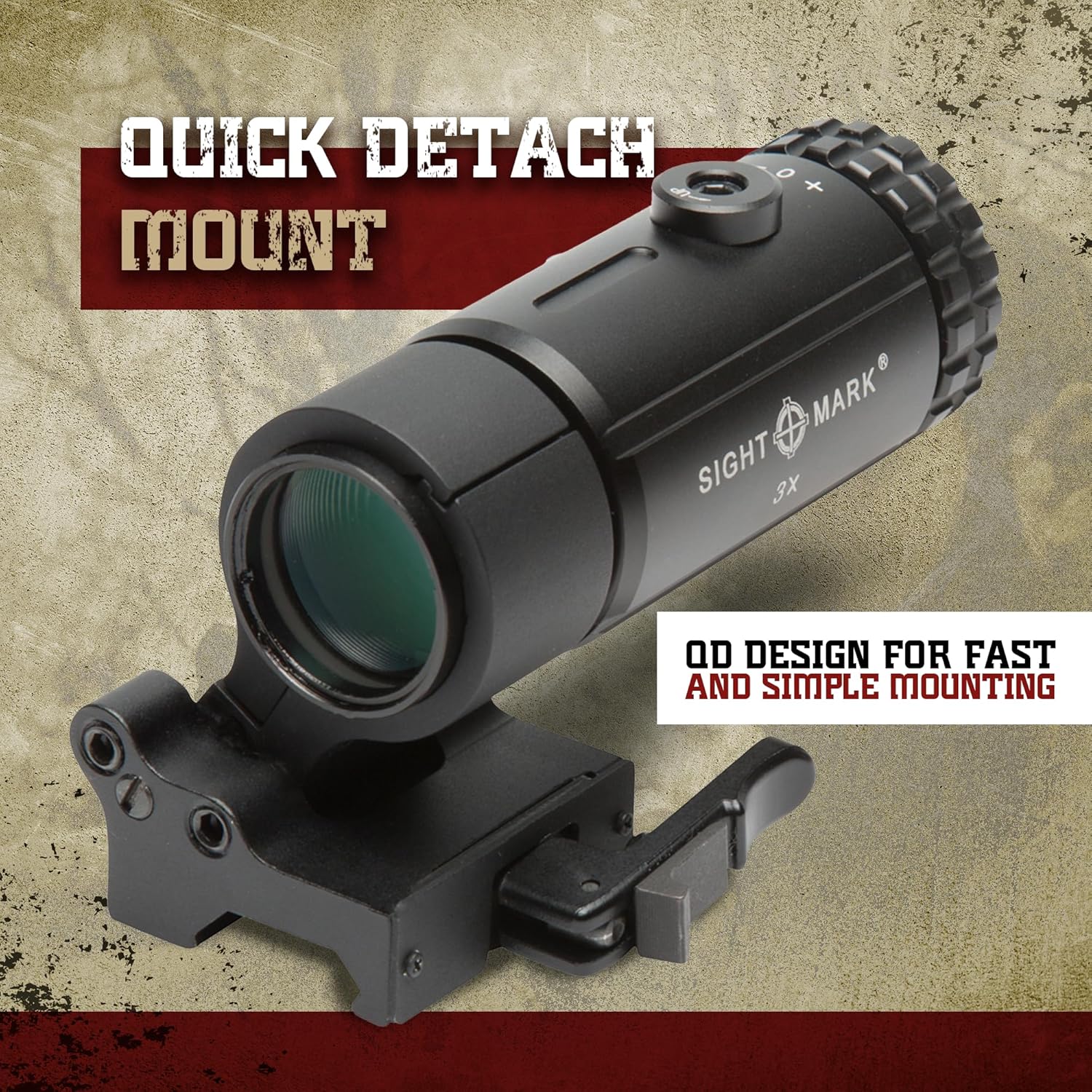 Sightmark Magnifier LQD Flip to Side Mount