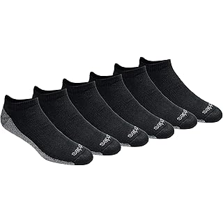 Dickies Men's Dri-Tech Moisture Control No Show/Low Cut Socks, Available in M-XXL (6, 12 Pairs)