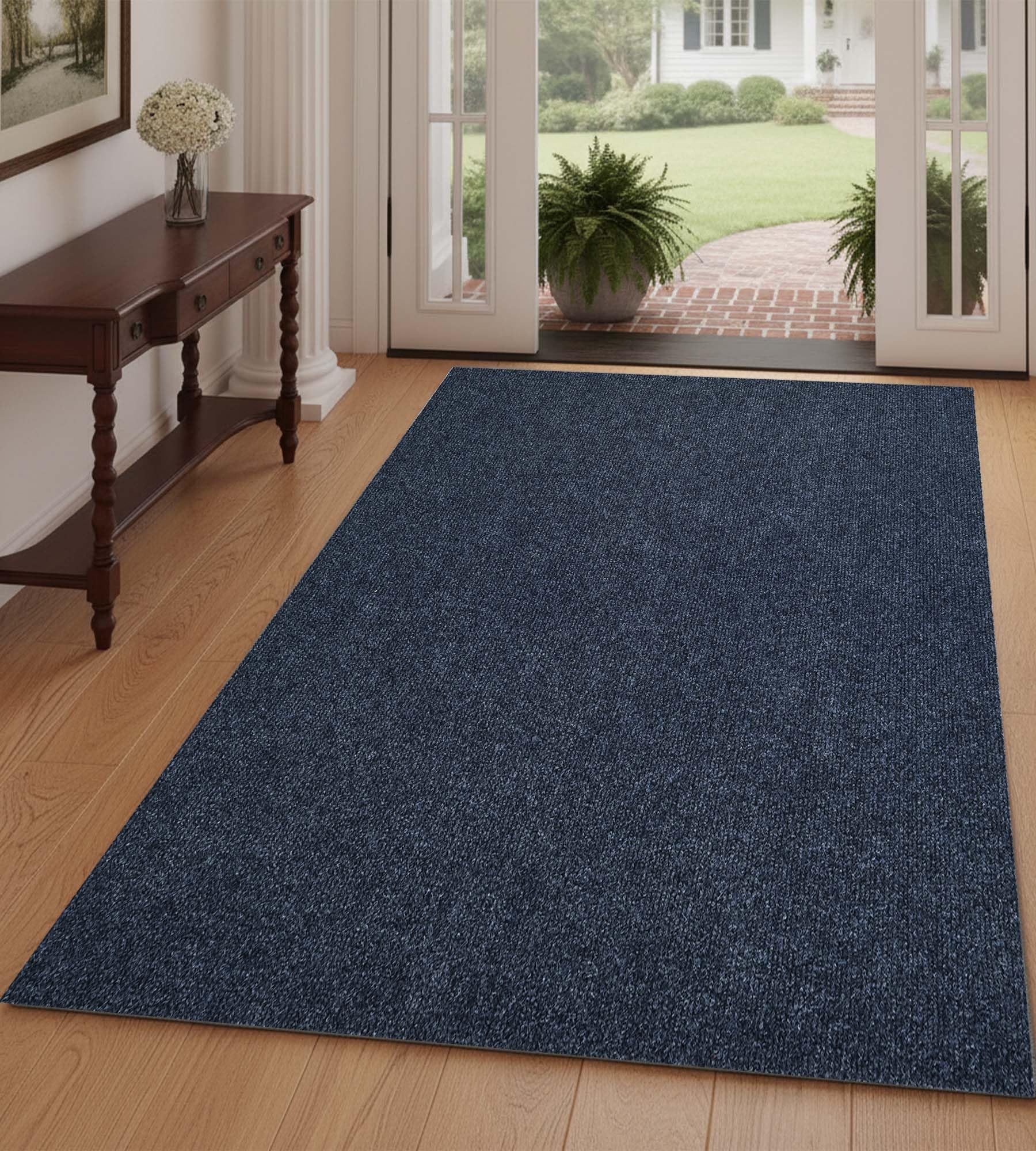 Alfombra de pasillo para interiores transitable y alfombra de cocina larga