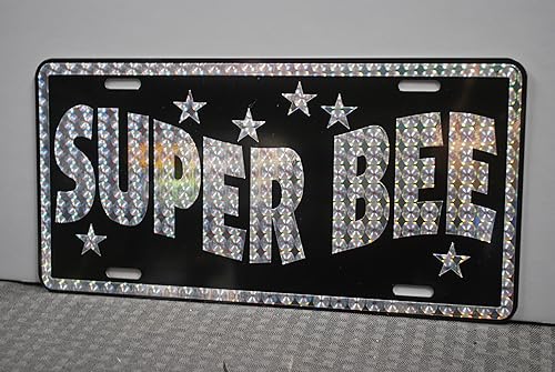 Retro 1970 'S Prism Super Bee placa de licencia de metal