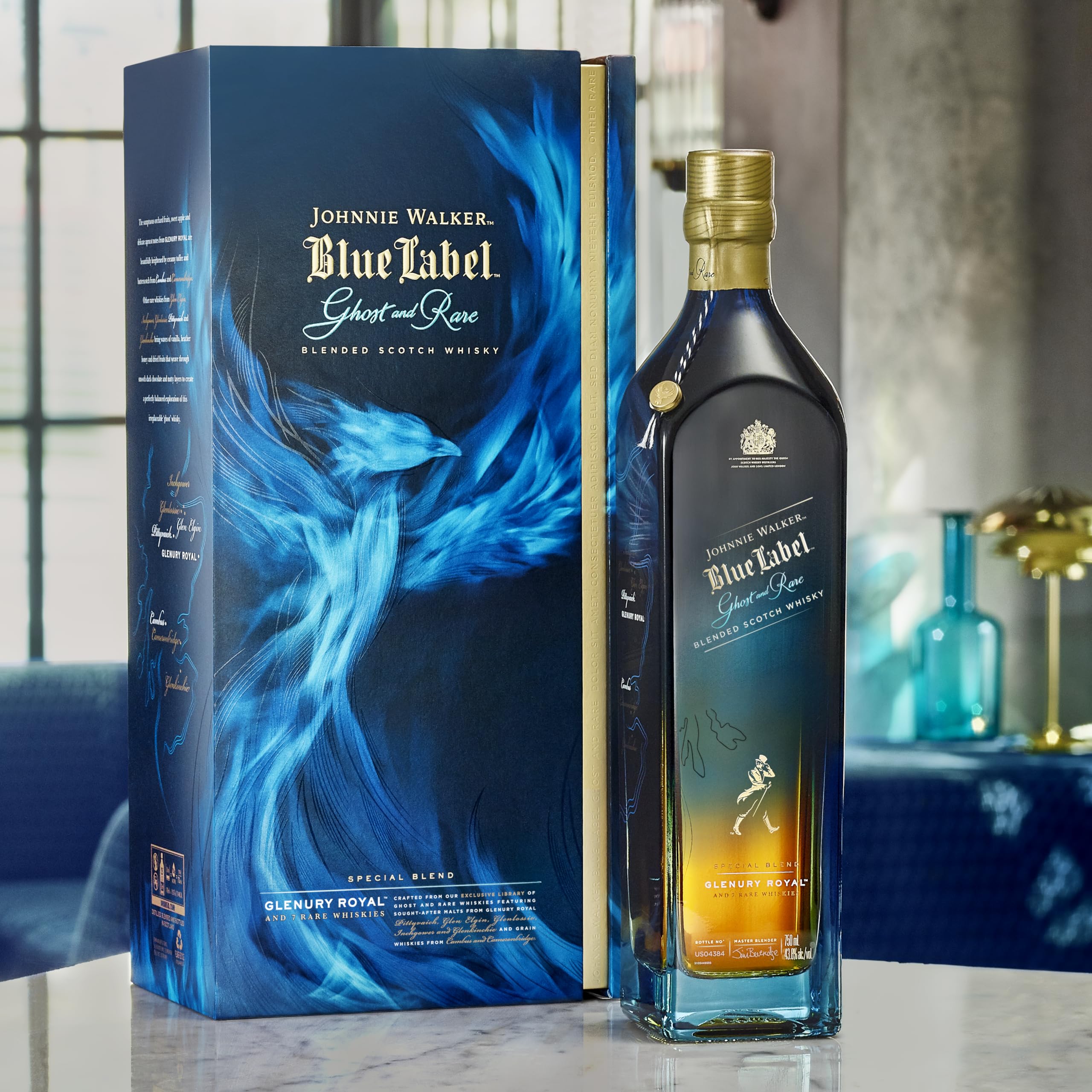 Johnnie Walker Blue Label | Ghost & Rare Glenury Royal | 43.8% vol