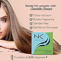 Vista 6 de NK Professional Care Tratamiento alisador de cabello con queratina, vegano, sin formaldehído, 2.0 fl oz, 4 onzas, cabello multicultural
