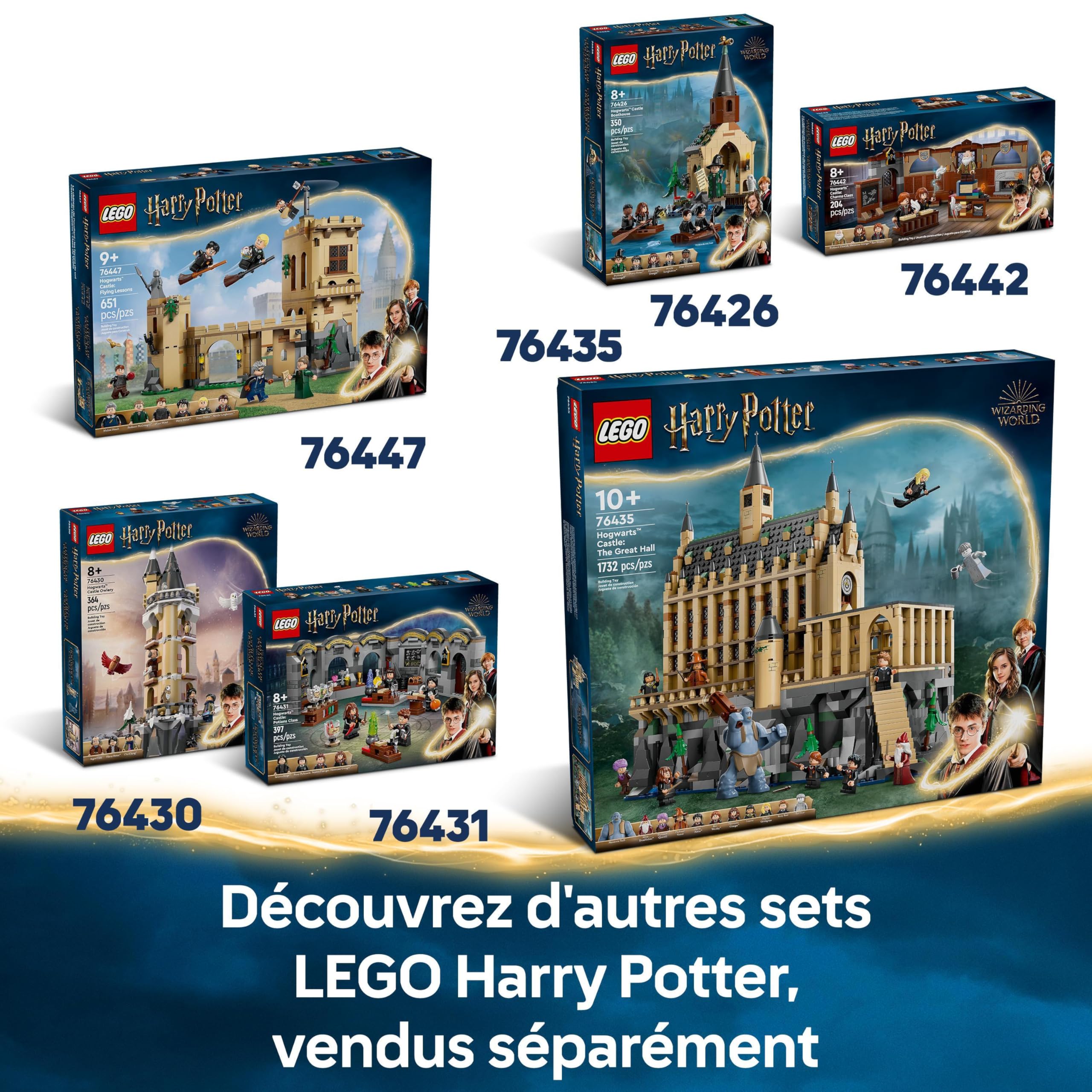 LEGO Harry Potter Aventure en Magicobus - Jouet pour Sorciers avec 5 Minifigurines Collector & Accessoires dont Baguettes Magiques - Cadeau sur le Prisonnier d'Azkaban pour Fille ou Garçon 8 ans 76446