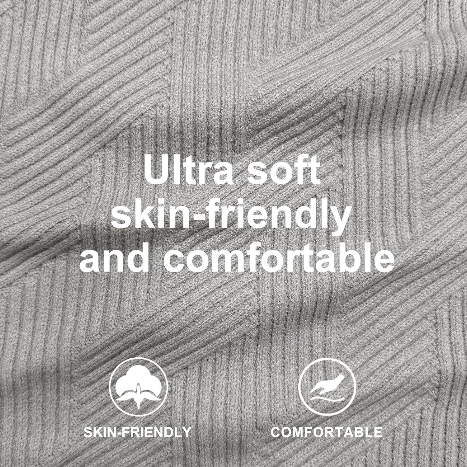 HOTake Men's Crewneck Sweaters Casual Textured Pullover Sweaters with Diagonal Jacquard Pattern - Image 6