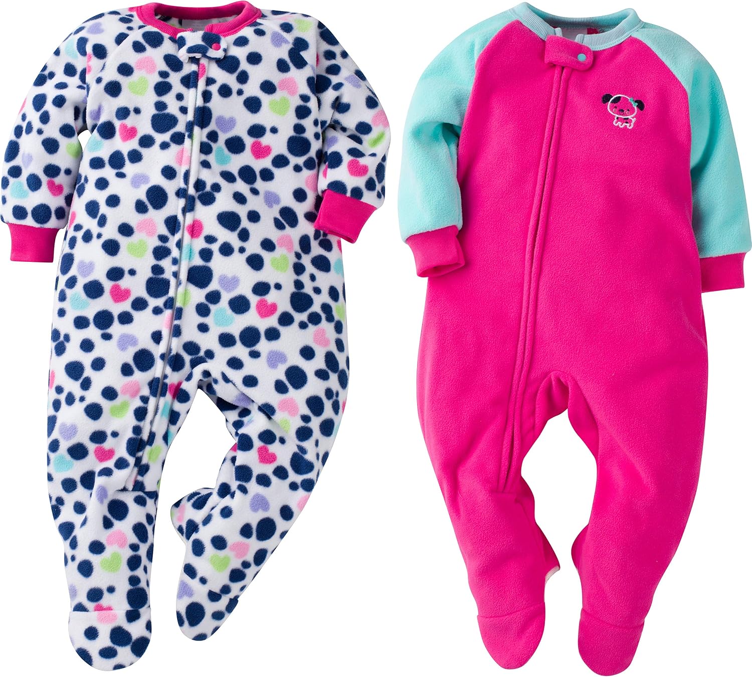 Gerber Baby Girls' 2-Pack Blanket Sleeper-Closeout