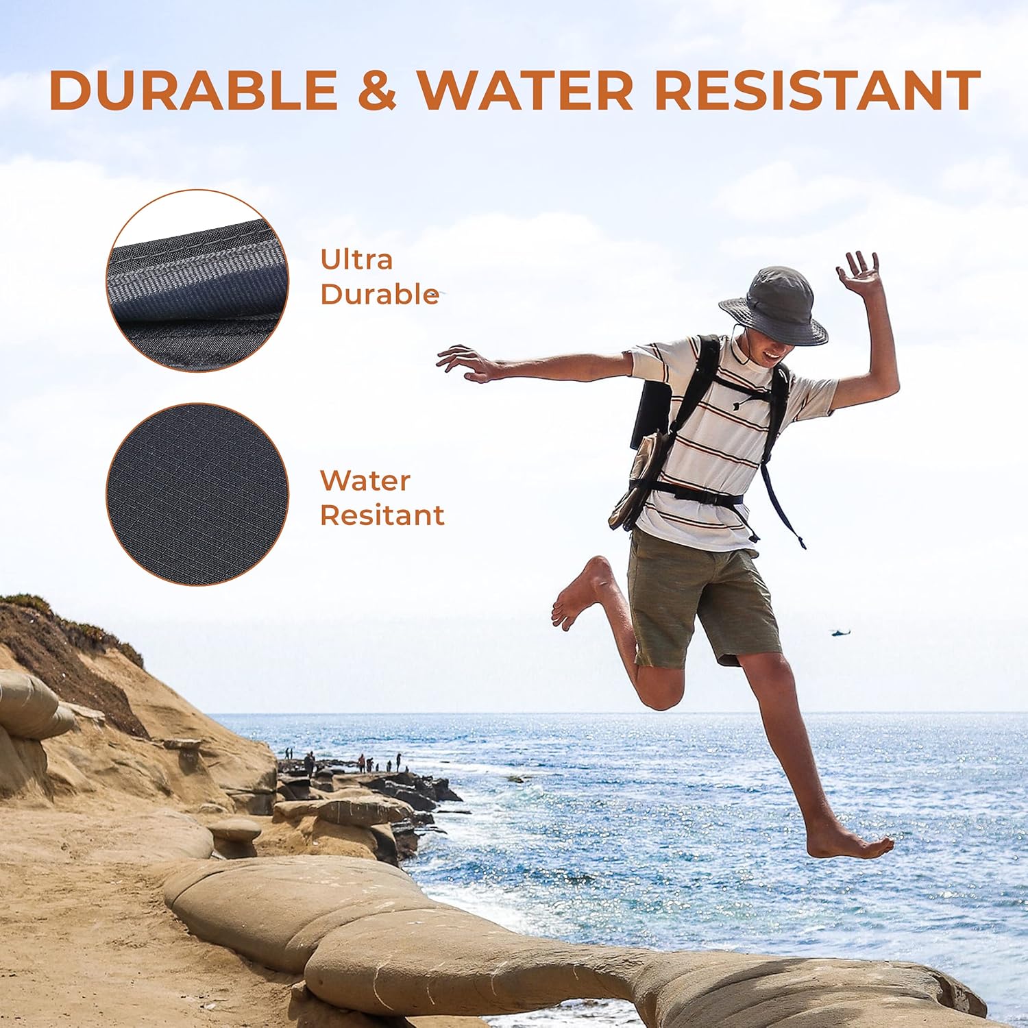 Allett ID Wallet, Jet Black | Nylon, RFID Blocking | Slim Minimalist Bifold Wallet, Water Resistant, Durable, Thin, Front Pocket | Holds 4-12+ Cards, Cash - Image 4