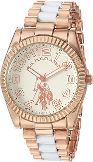 Women's USC40125 Analog Display Analog Quartz Two Tone Watch