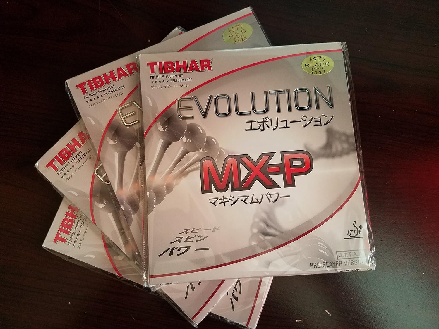Tibhar Evolution MX-P Table Tennis Rubber