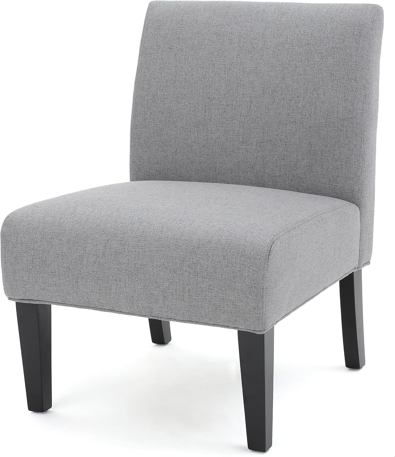 Christopher Knight Home Kassi Fabric Accent Chair, Grey