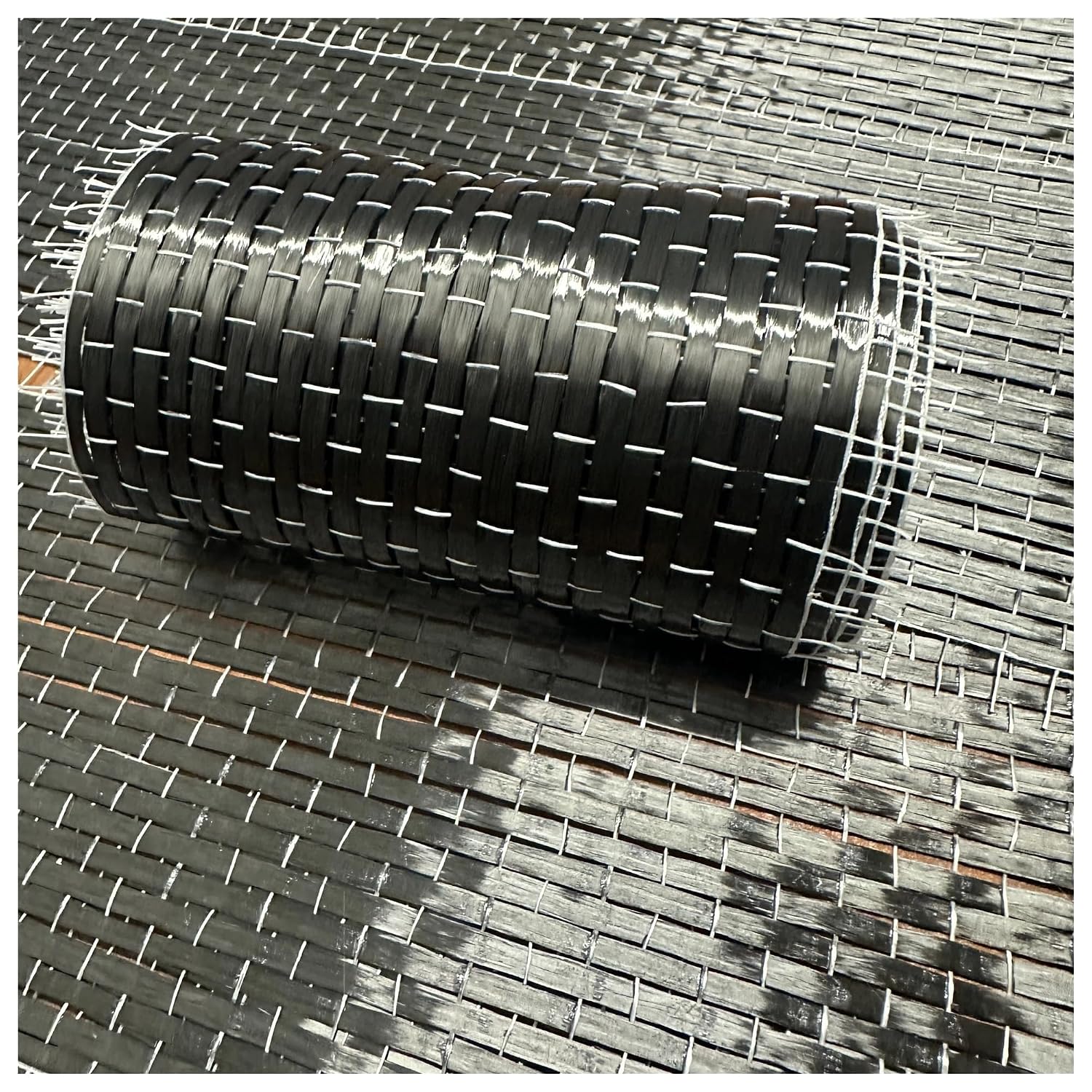 12k 200gsm 4/8/12''UD Fabric, Wide Carbon Fiber unidirectional high-Strength Repair Material tensile Strength of 3400Mpa(200g 8 inch Width,1m)