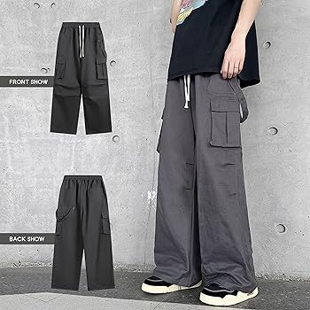 Unotobe Cargo Pants For Men Relaxed Fit Stretch Elastic