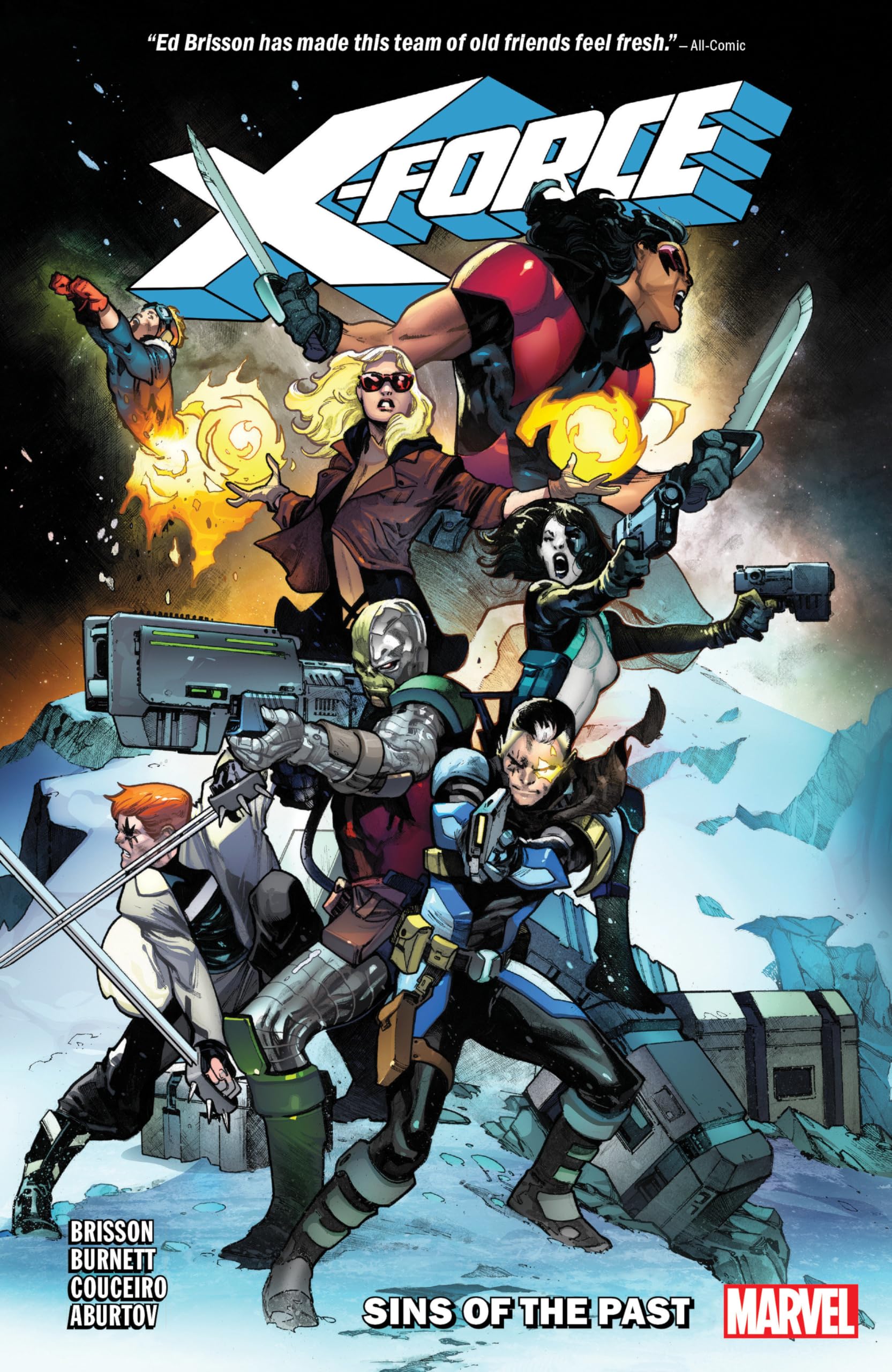 X-FORCE VOL. 1: SINS OF THE PAST : Brisson, Ed, Burnett, Dylan