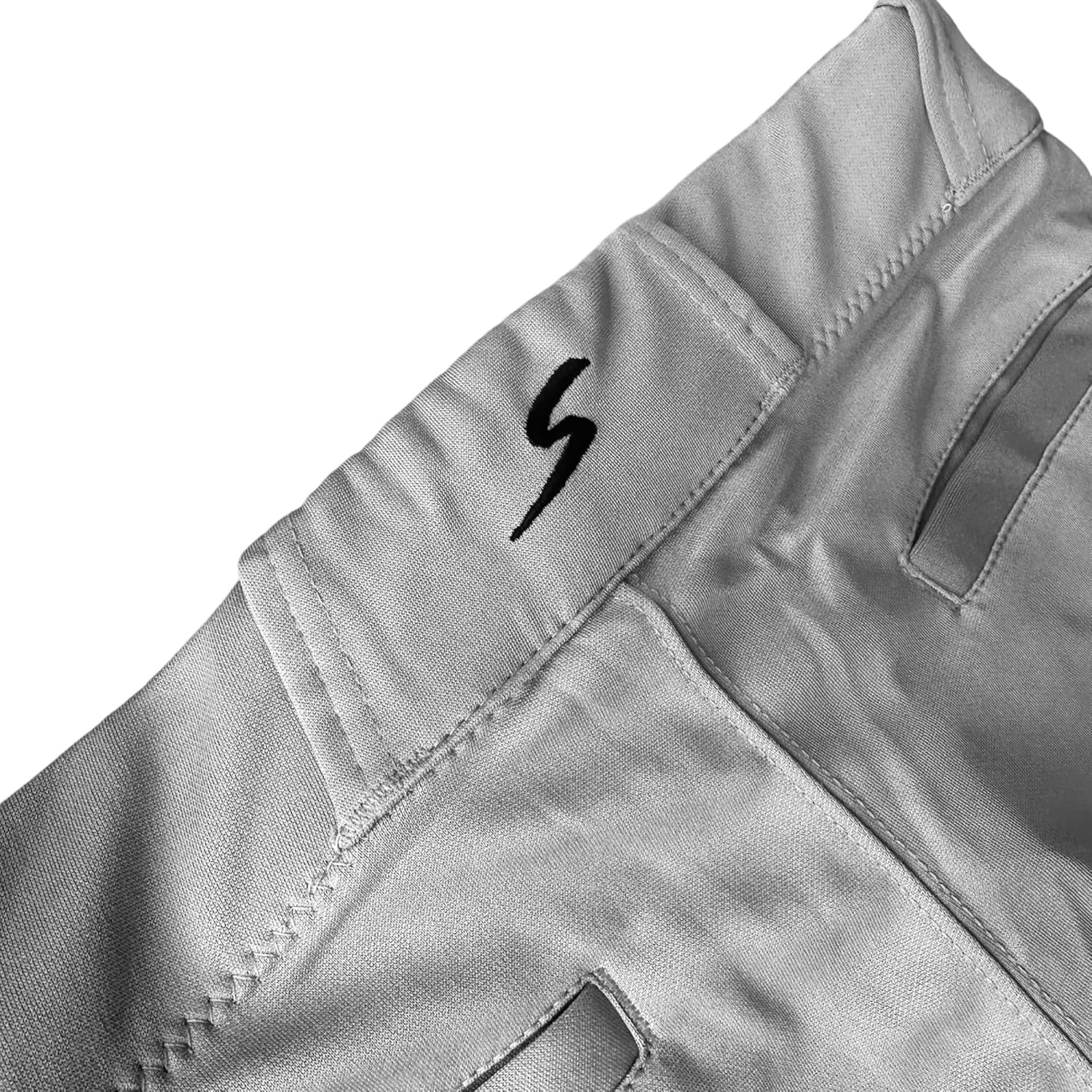 Stinger Sports Youth Girl's Premium Fastpitch Softball Pants, Grey, Girl's Large