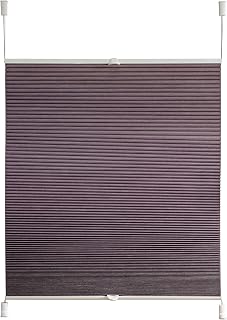 F&T Honeycomb Wabenplissee, Polyester, Silber, Grau, 60 x 140 cm