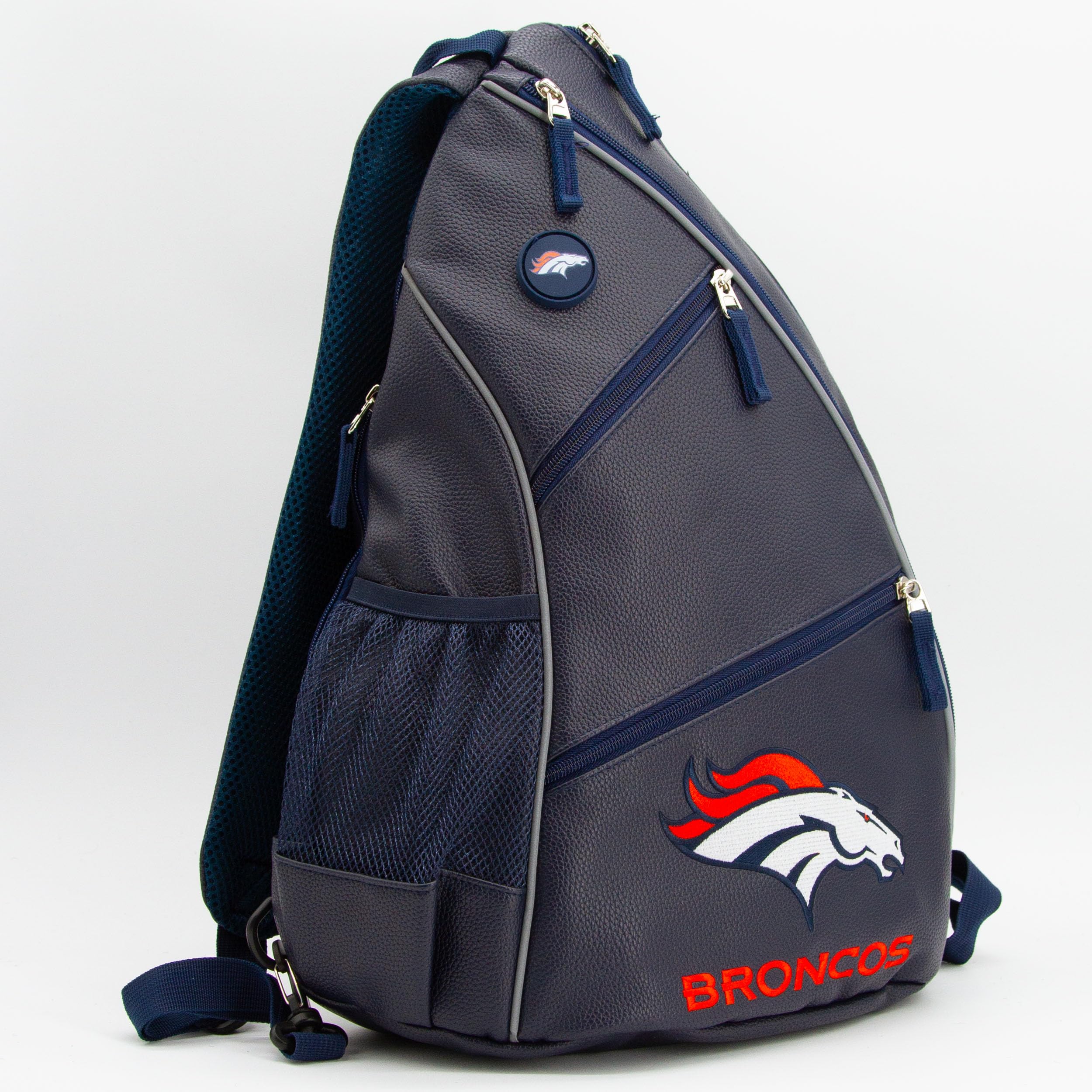 Team Golf Mochila de piel sintética, varios colores del equipo, grande
