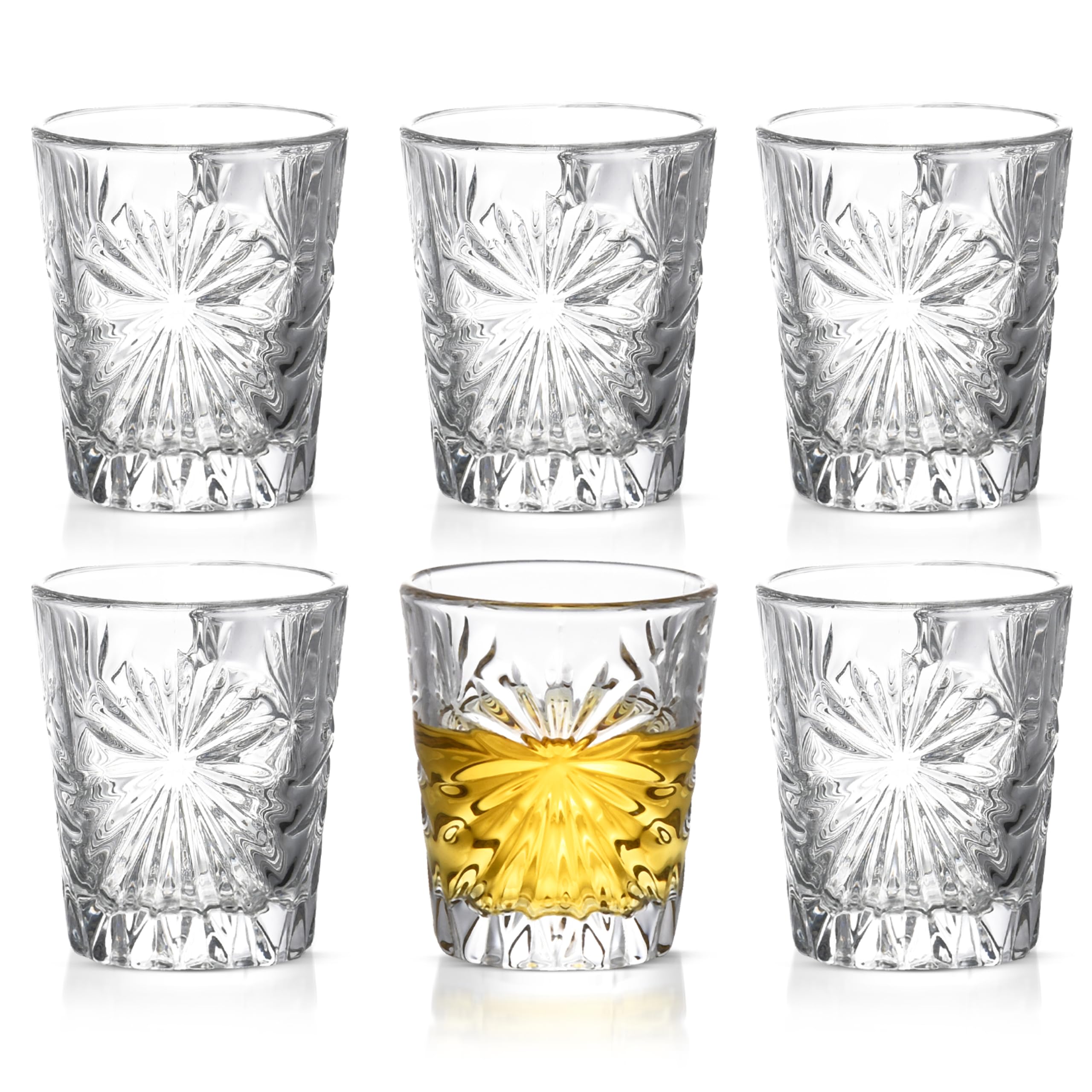 REGAL TRUNK & CO. Ensemble carafe à whisky avec verres, 4 verres carrés