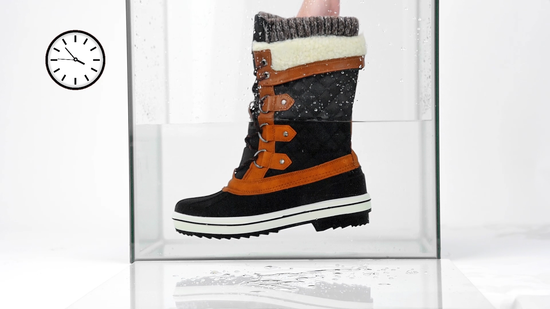 Watch Women's Insulated Snow Boots Waterproof Winter Boots