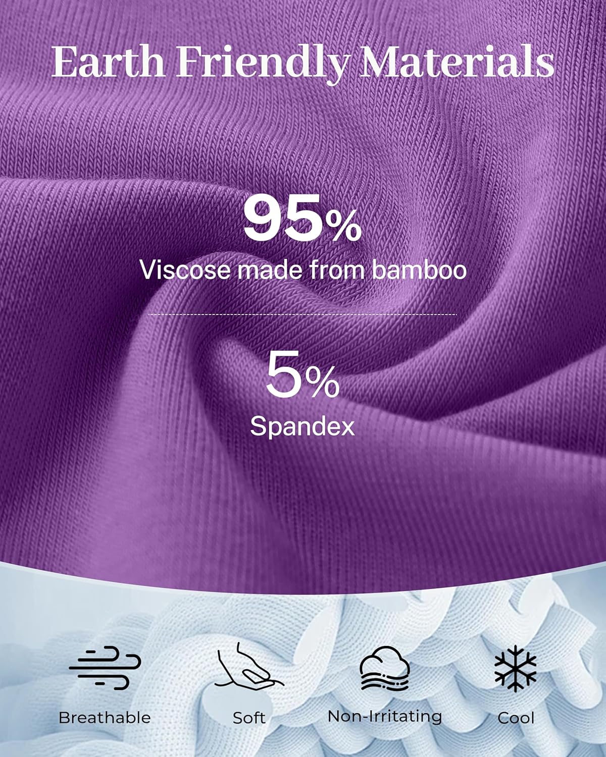 BAMBOO COOL Women’s Sleeveless Nightgown Soft Lightweight Nightshirts Sleep Dress Wide Strap Summer Sleepshirt - Image 2