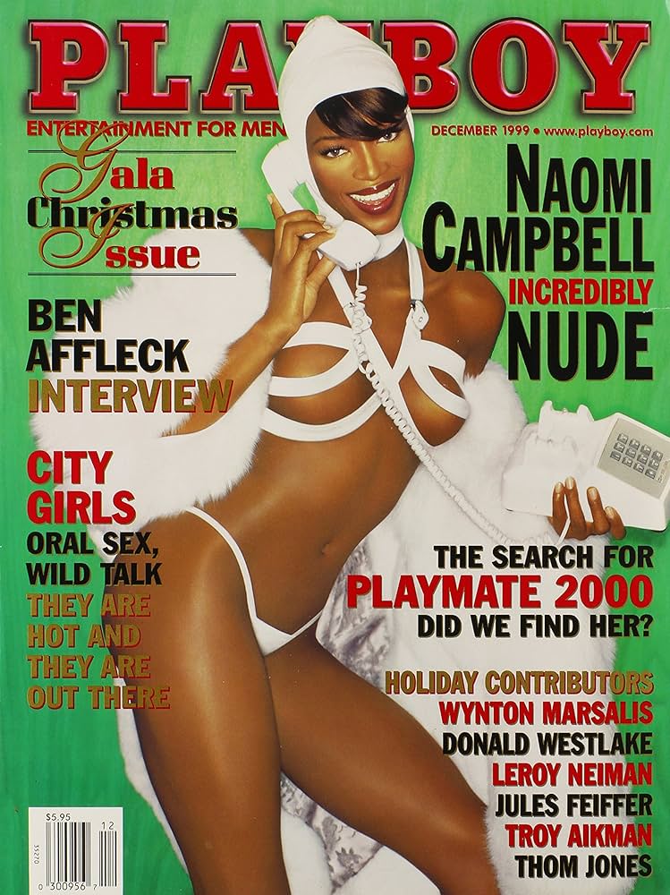 プレイボーイ　ナオミキャンベル Amazon.co.jp: Playboy Magazine - Naomi Campbell Cover