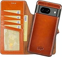 Vista 1 de BLACKBROOK Juego de funda y cartera magnética desmontable 2 en 1 para iPhone 13 Pro Max, cartera desmontable de cuero de grano completo Carter