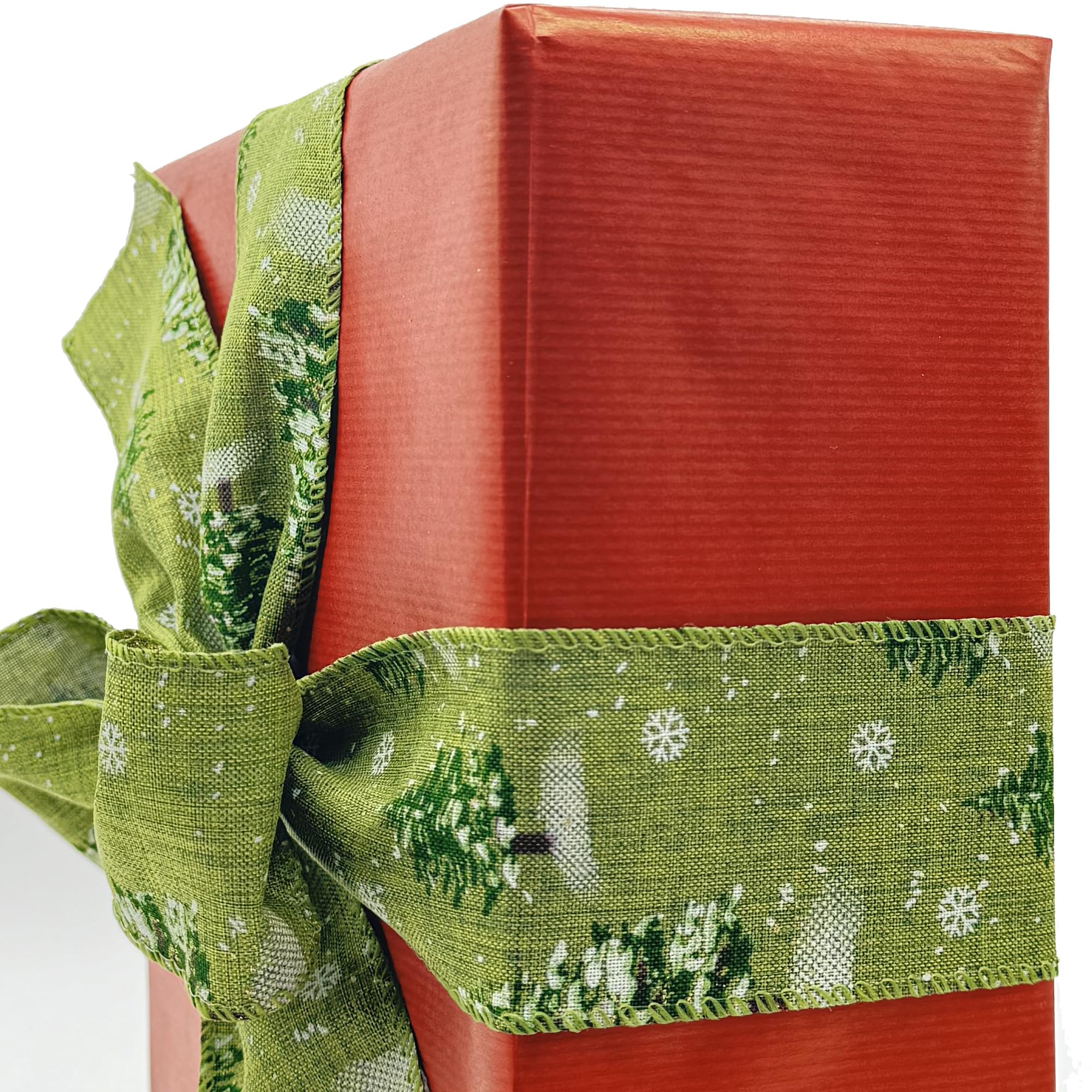 PAKOT Papel de Regalo Kraft Verjurado Rojo en Bobina Rollo 70 cm x 100 m para Envolver Regalos, Manualidades y Embalaje Comercial