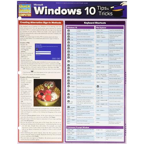 Snapklik.com : Microsoft Windows 10 Tips & Tricks: A QuickStudy ...