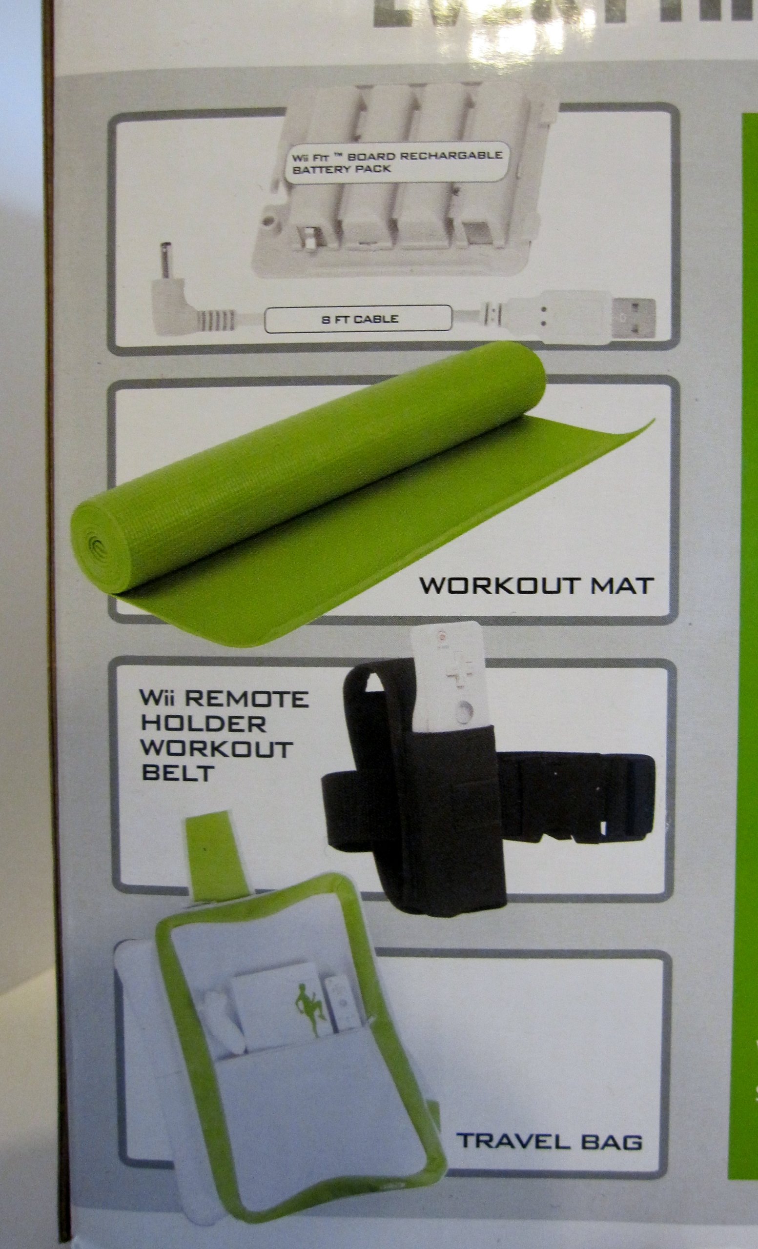 Amazon.com: Intec Workout Kit for Wii Fit : Video Games